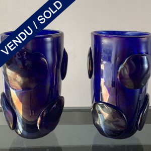 Ref : V353 - Paire en verre de Murano