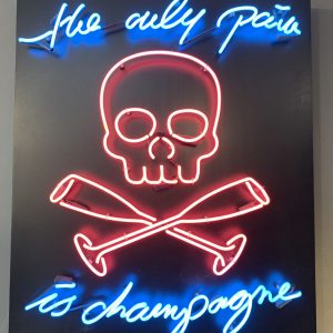 Ref : ADS970 - Neon Lamp Champagne - MAXIMILIAN WIEDEMANN