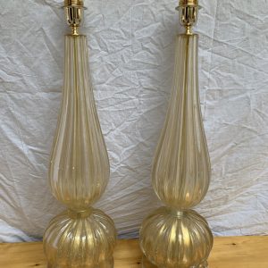 Ref : LL430 - Pair of lamps Toso Murano
