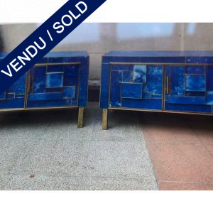 Ref : M275 - Pair of small buffets / bedsides with 2 doors