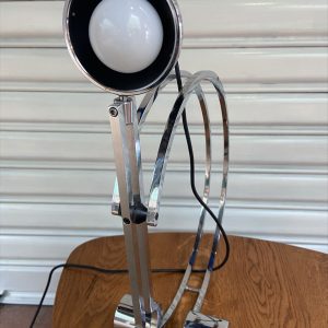 Ref : LL452 - Chromed pendulum lamp - Charles Martin
