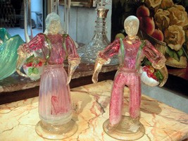 Figures in glass of Murano - SOLD