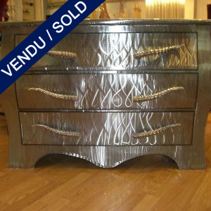 all steel 3 draws sign " GIORDA " - SOLD