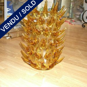 Amber glass of Murano assign to "COSTANTINI" - SOLD
