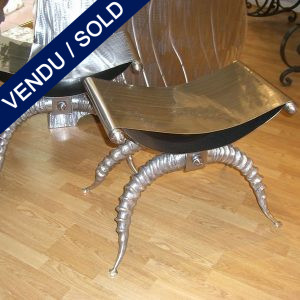 Set of signed stools" GIORDA" - SOLD
