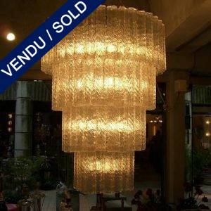 Set of chandeliers in Murano glass, years 1950/1960 - SOLD