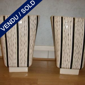 Set of vases signed by "BOSSANO" - SOLD