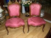 Set of 4 chairs style Louis XV - SOLD