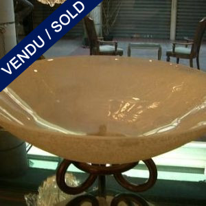 Paire de coupes "SEGUSO" en verre de Murano - VENDU