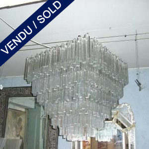 360 pièces de verre de Murano "TRIEDRI" - VENDU