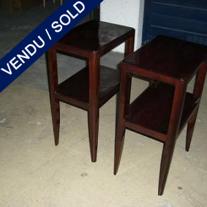 Paire de tables époque 1950 - VENDU