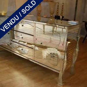 Buffet 2 gates,3 drawers in mirrors - SOLD