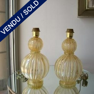 Ref : LL92 - Gilded Murano - SOLD