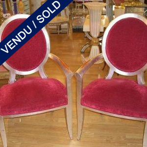 Paire de fauteuils 1980 - VENDU