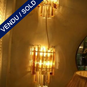 Set of sconces signed by "Venini" - SOLD
