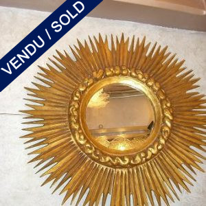 Sun-shaped mirror - SOLD