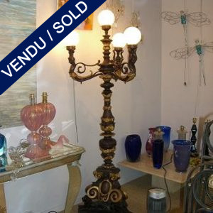 Set of floor lamps 5 branches - SOLD