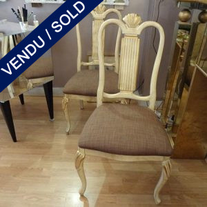 Ref: MC301  - 6 chairs Perfect condition - SOLD