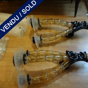 Set of sconces Murano - SOLD