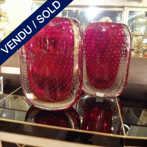 Set of vases Murano signed by SEGUSO - SOLD