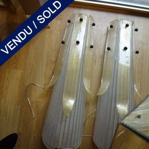 Set of 10 sconces Murano - SOLD