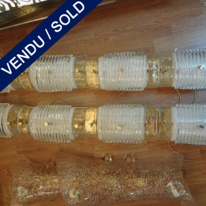 Set of 4 Murano sconces - SOLD