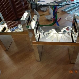 Ref : MT942 - Set of benches whole in mirror