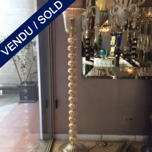 Ref :LL340 - Floor lamp glass of Murano - SOLD
