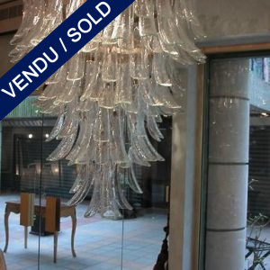 Large chandelier signed by "SALVIATI" - SOLD