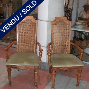 A set of armchair - SOLD