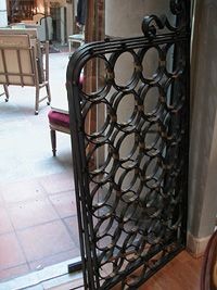 Set of gates in wrought iron 1940s - SOLD