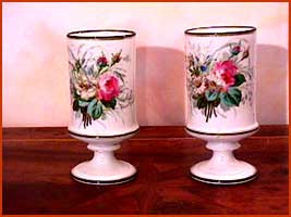 Ref : V009 - Two vases from Old Paris