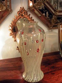 Vase with poppies signed by Zanetti - SOLD