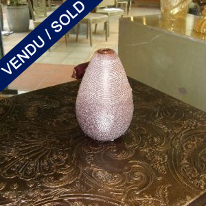 Ref : V6  - Vase signed by "BARBINI" - SOLD
